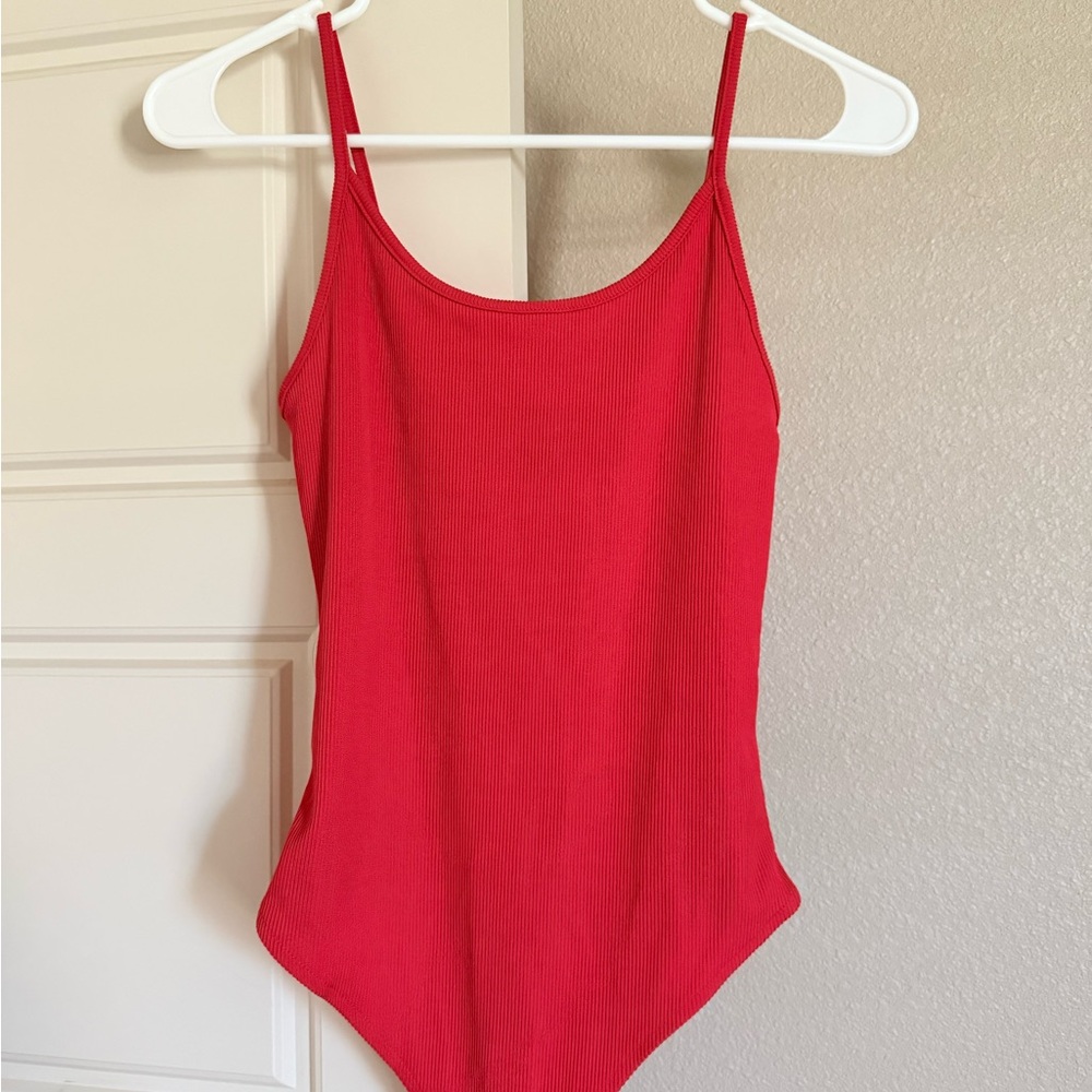 Forever 21 Red Bodysuit One Piece
